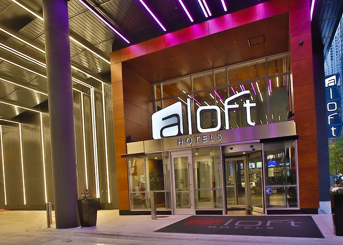 Dog friendly hotels Aloft Chicago Mag Mile